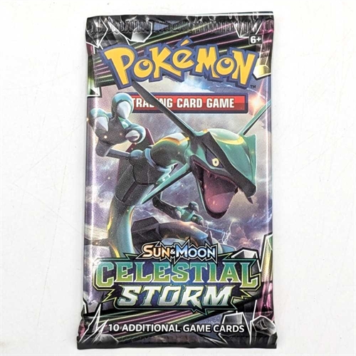 Pokemon Sun & Moon - Celestial Storm - Booster Pakke - Pokemon Kort (BMO) (A Grade)